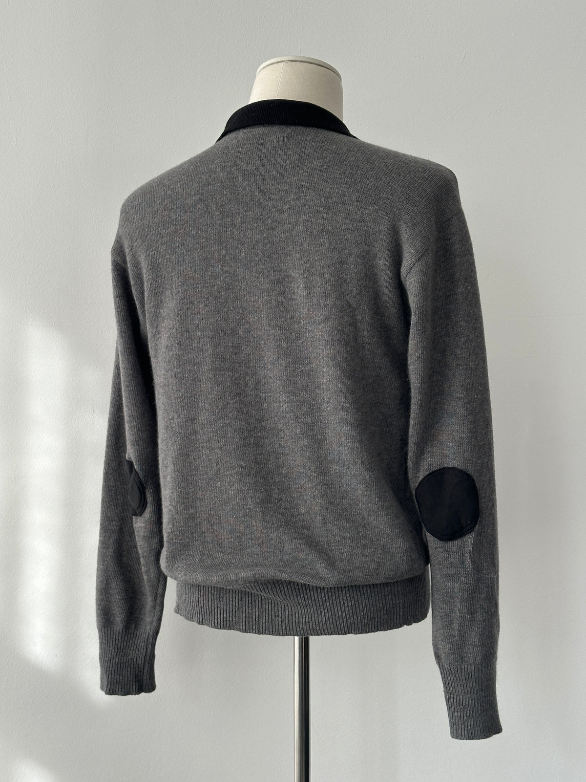Yves Saint Laurent 1990s Wool Polo Jumper - S-M