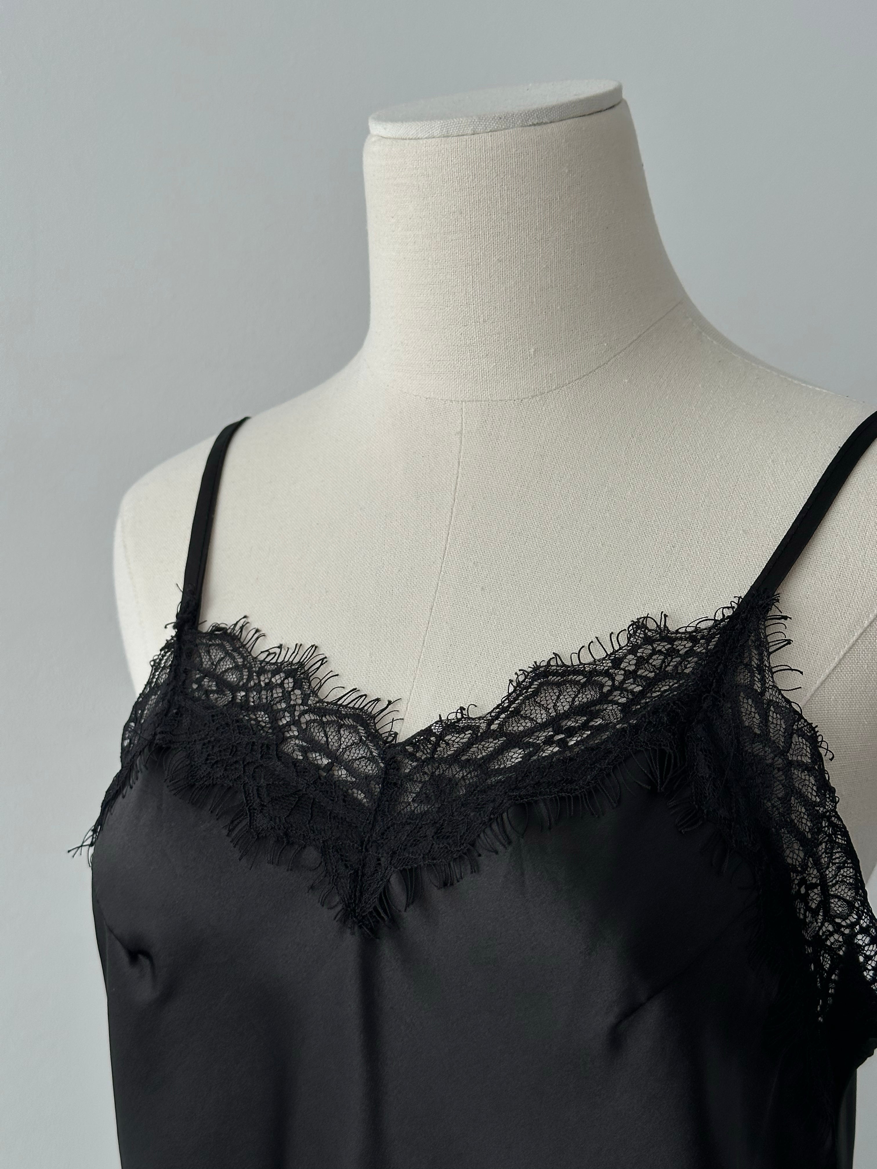 Vintage 2000s Lace Cami Top - S