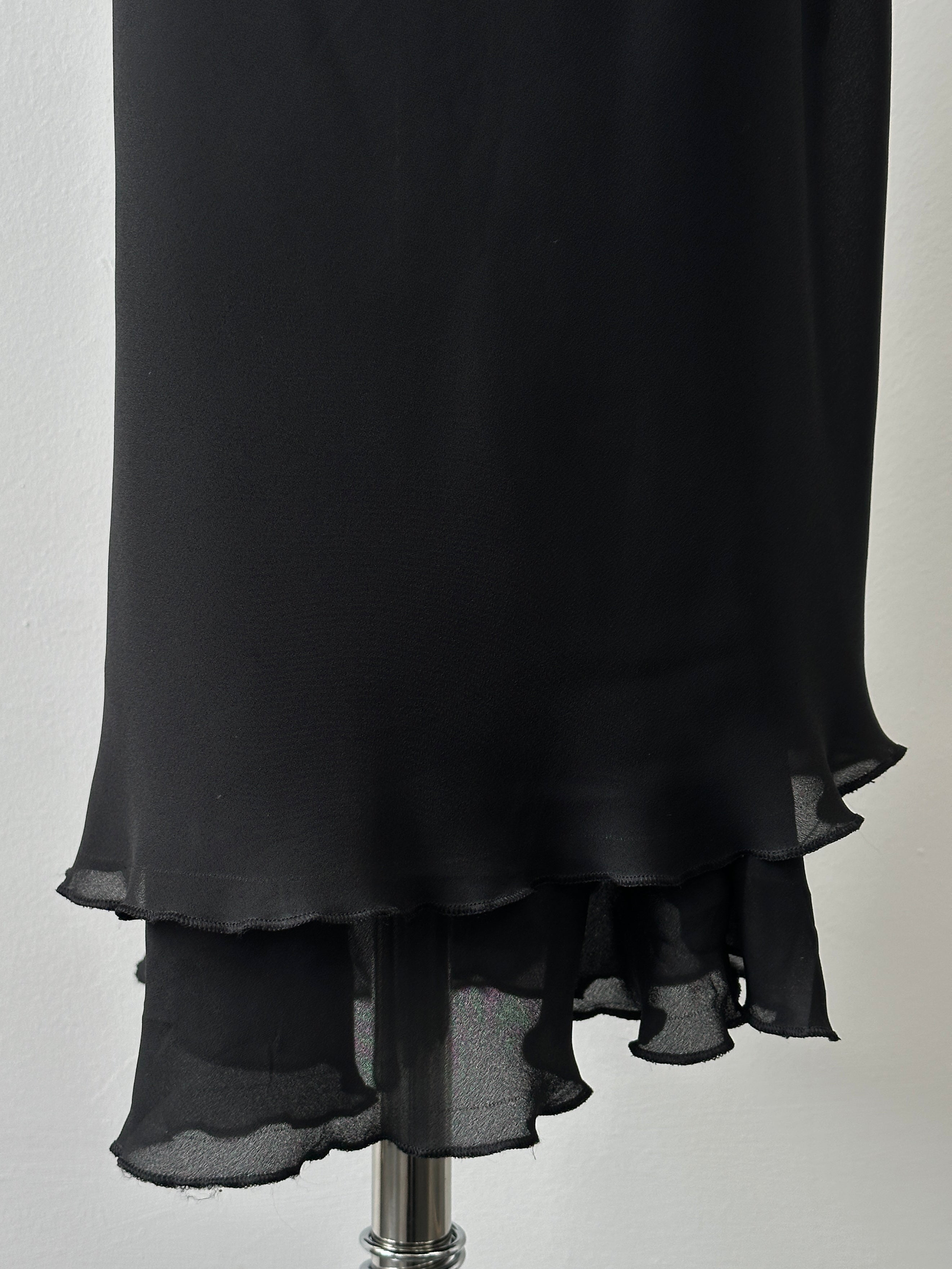 Vintage 1990s Floor Length Backless Dress - S