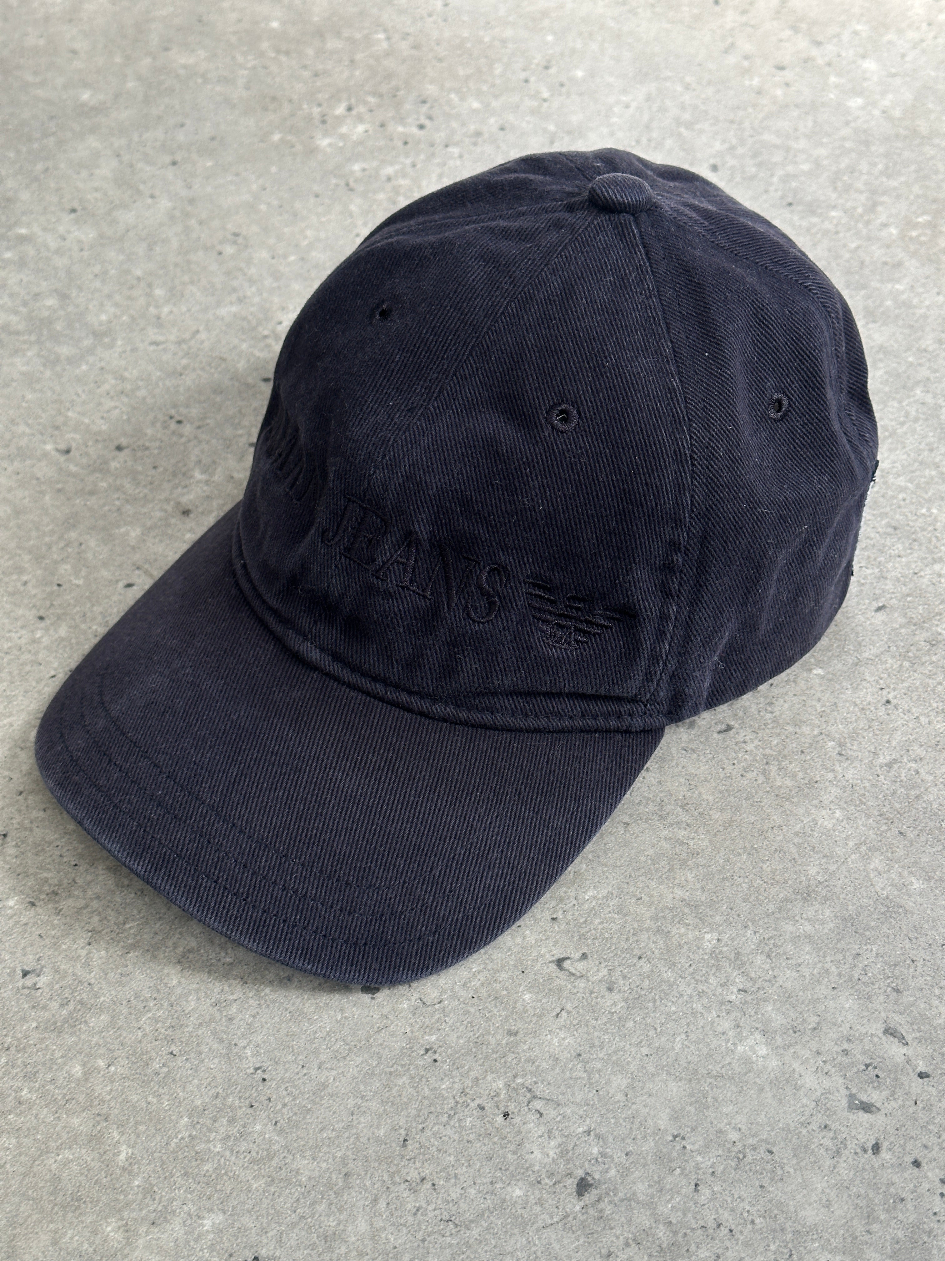 Armani Jeans 1990s Cotton Logo Hat
