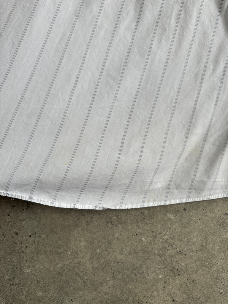 Yves Saint Laurent Pinstripe Pure Cotton Shirt - M - SYLK