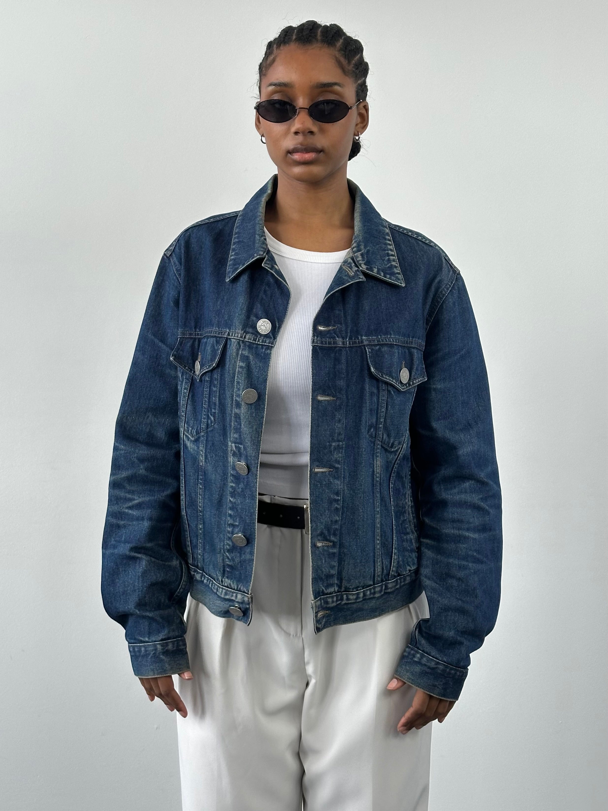 新品　 Jeans 90S DENIM JACKET M Vintage Denim Jackets