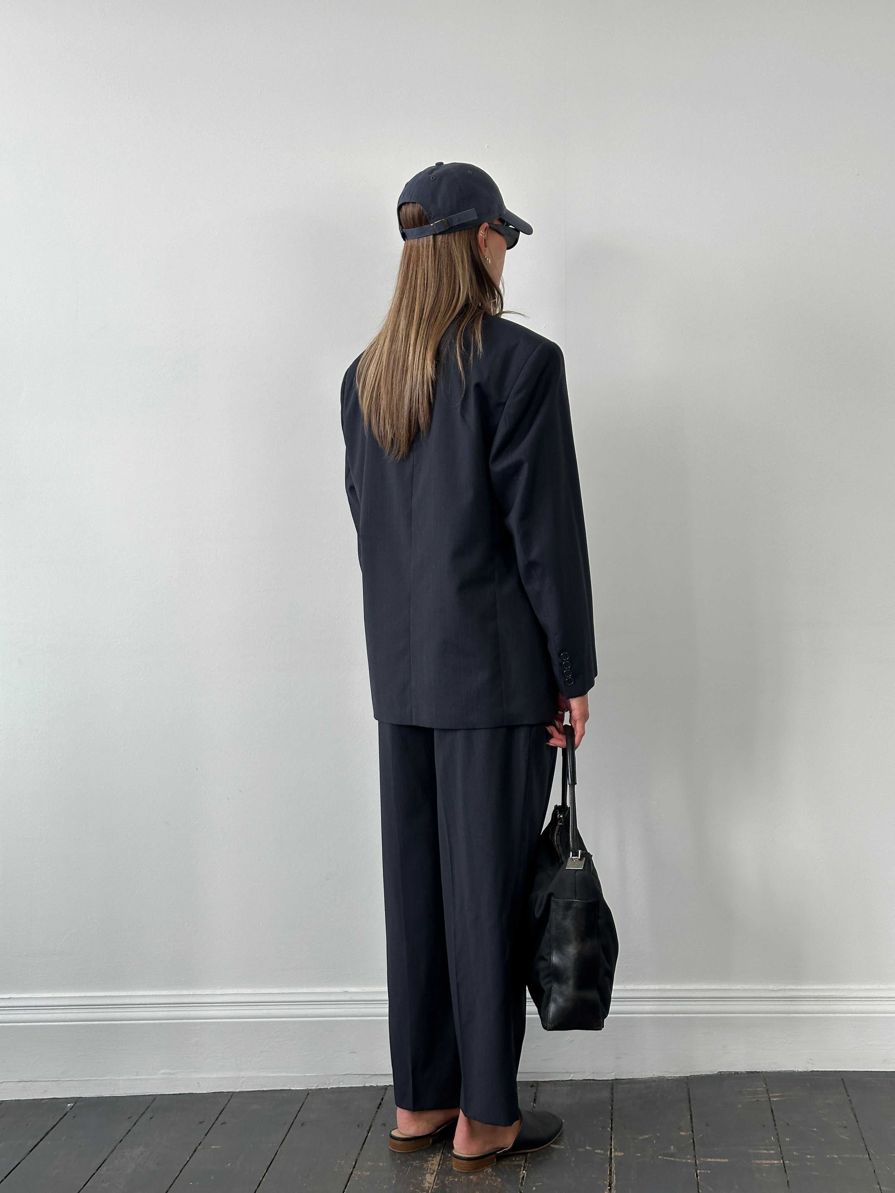 Pierre Balmain 1990s Pure Wool Double Breasted Suit – 42S/W34 - SYLK