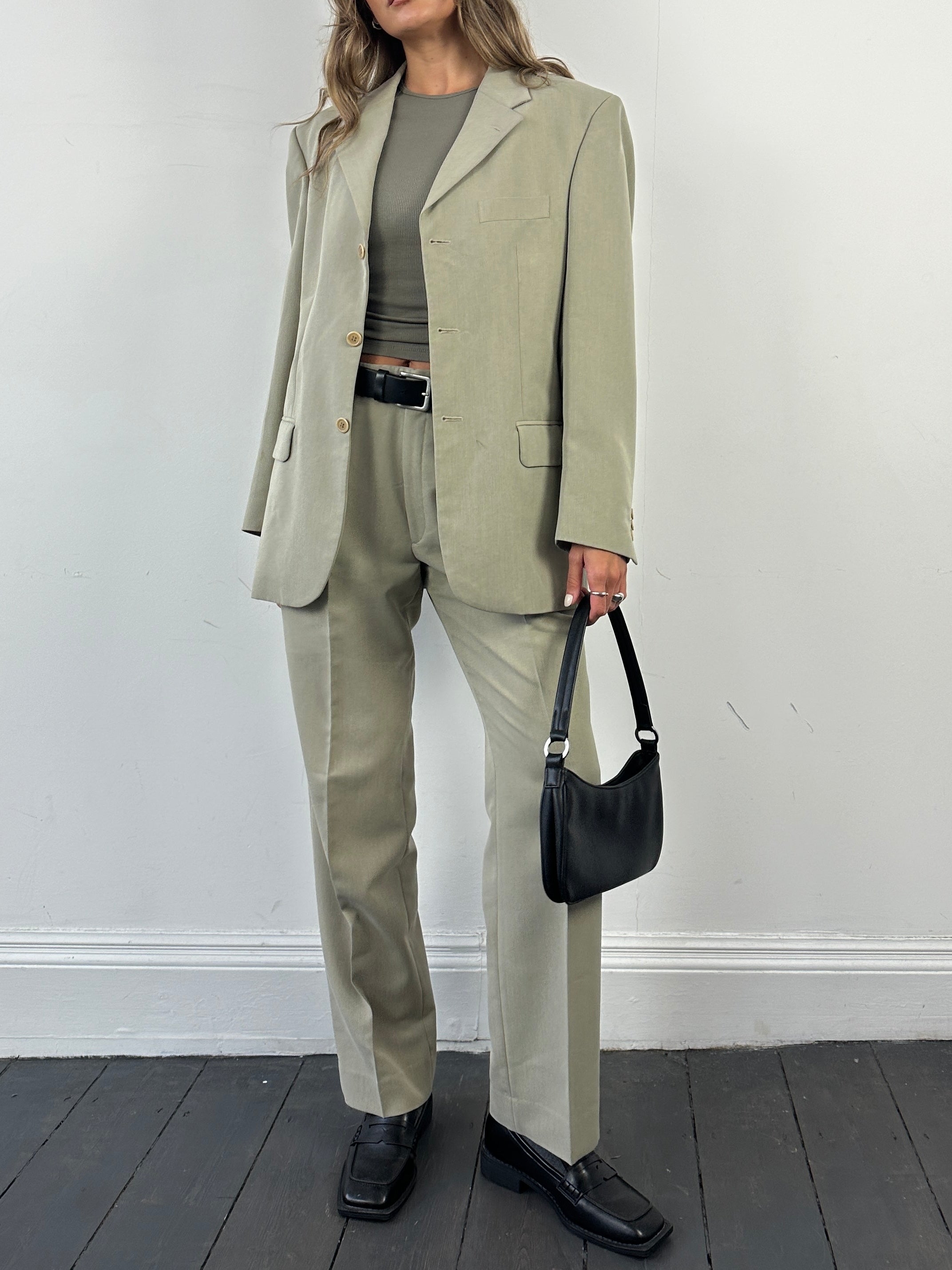 Vintage Relaxed Suit - 38/W31 - SYLK