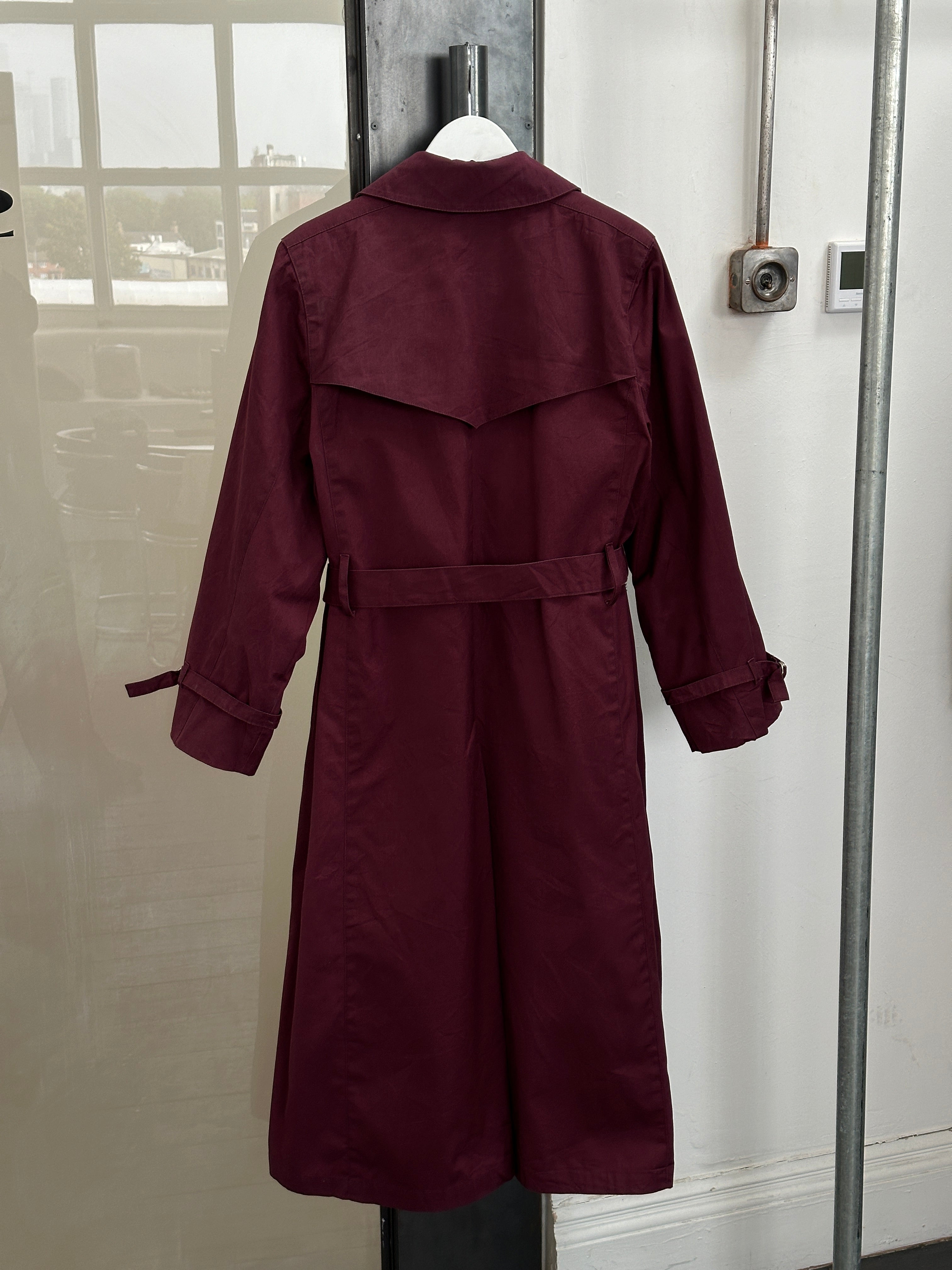 London Fog 1980s Double Breasted Trench Coat - M - SYLK