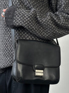 Giorgio Armani 2000s Leather Crossbody Bag - SYLK