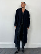 British Vintage Wool Cashmere Coat - M - SYLK