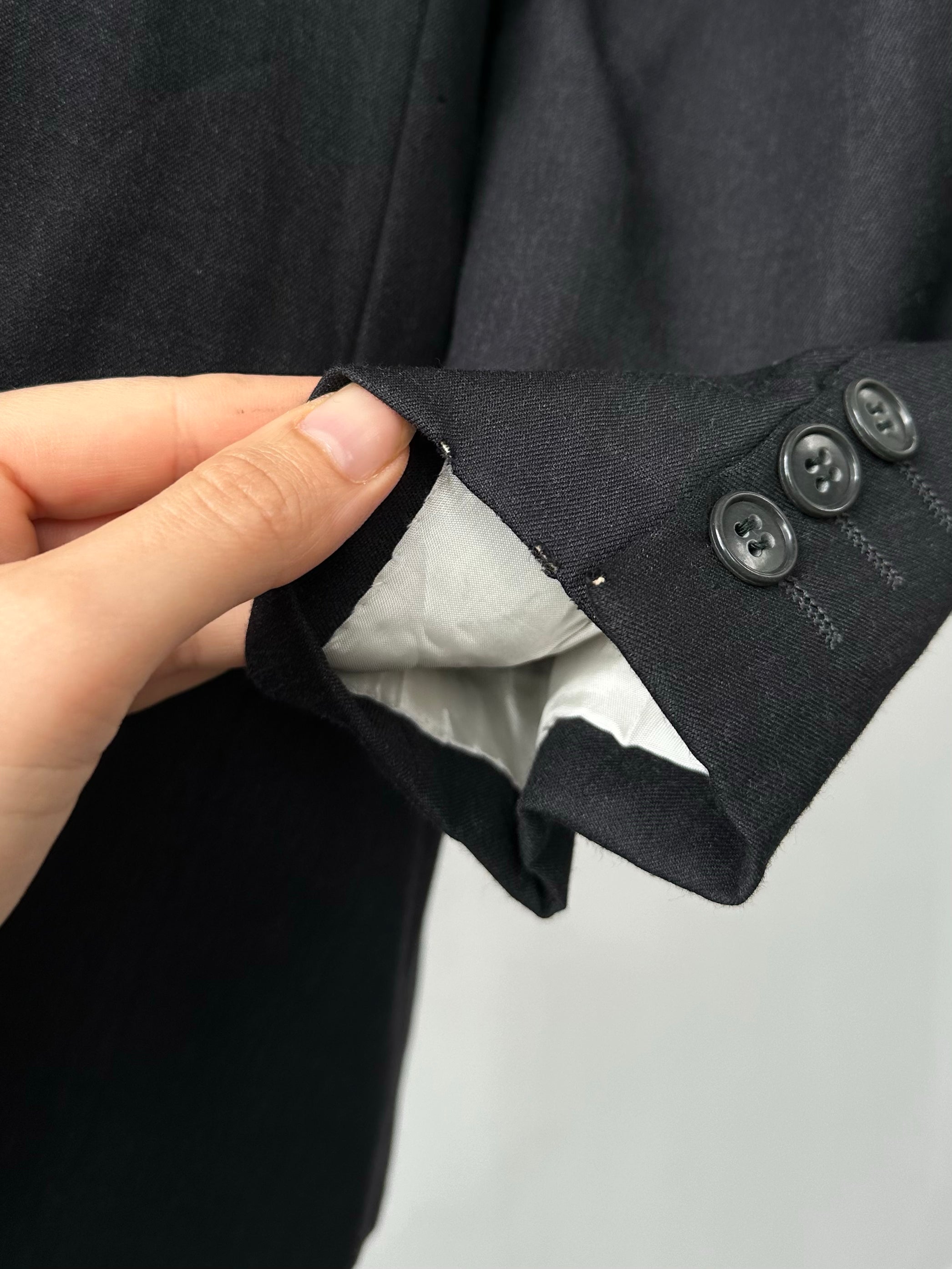 Christian Dior Monsieur 1990s Pure Wool Single Breasted Blazer - XL