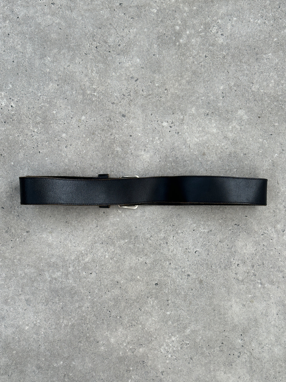Vintage 1990s Thick Leather Belt - W32-42