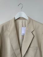 St Michael Wool Single Breasted Blazer - 42R/L - SYLK