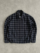 Yves Saint Laurent Check Logo Bomber Jacket - M/L - SYLK