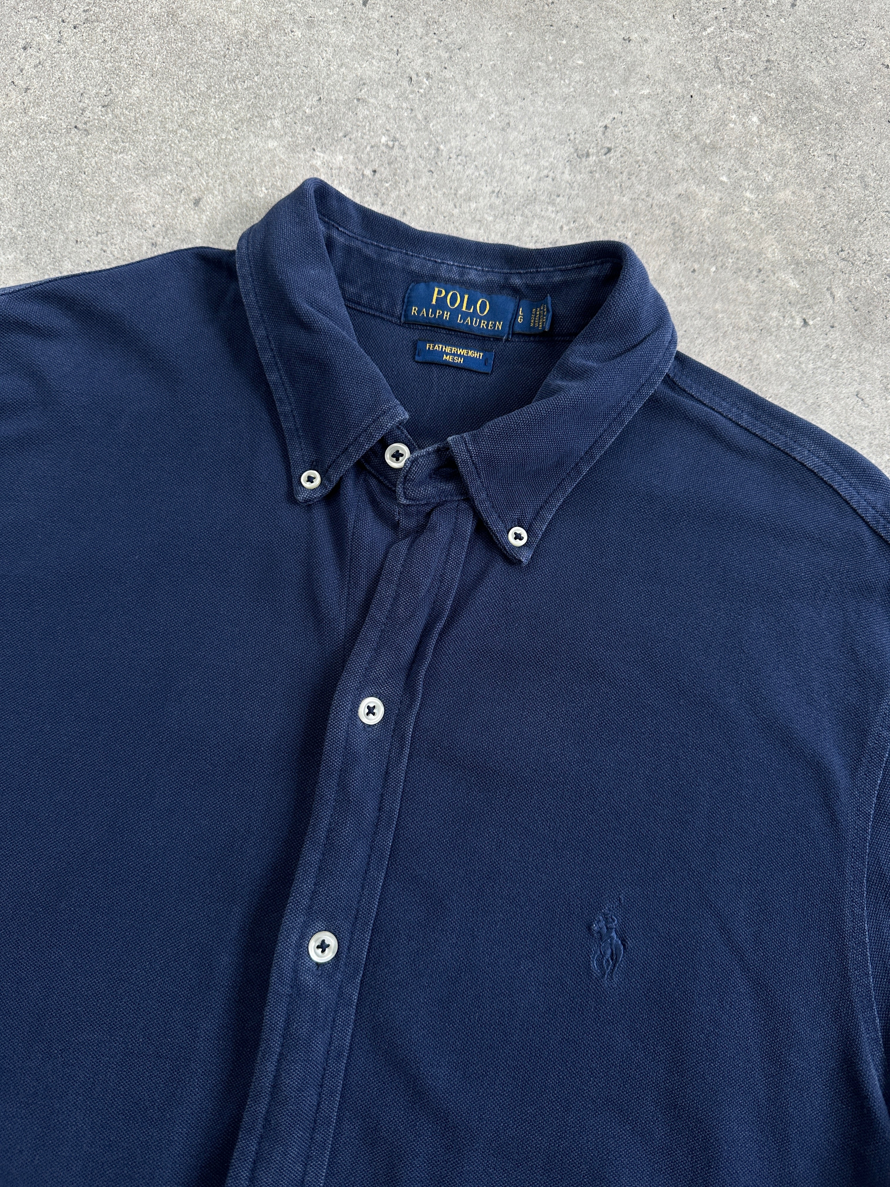 Ralph Lauren Polo Pure Cotton Logo Shirt in XL, featuring the classic polo design with embroidered logo on chest.