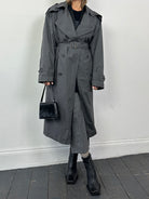 Christian Dior Cotton Double Breasted Belted Trench Coat - XL - SYLK