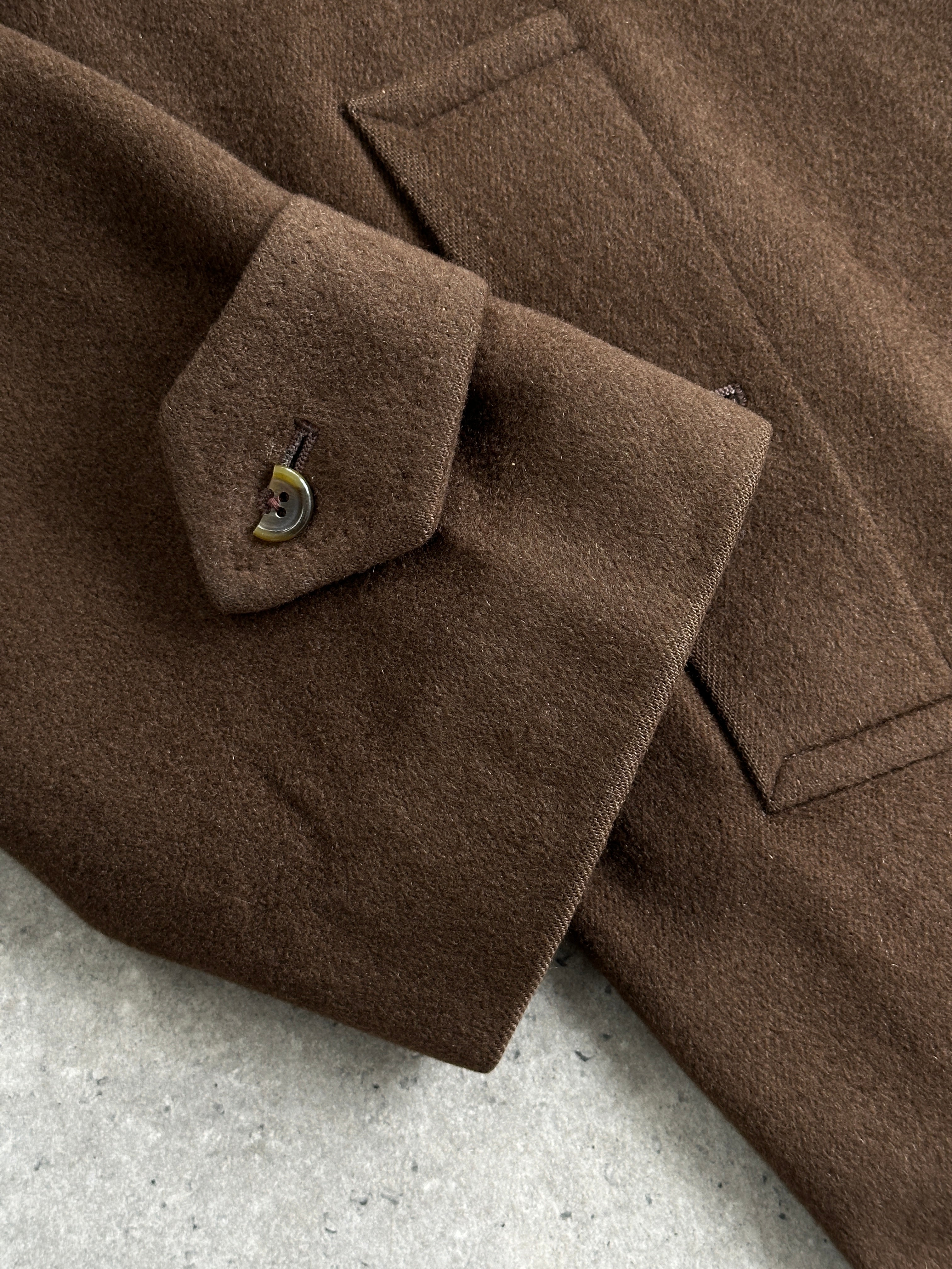 Burberry Pure Cashmere Single Breasted Coat - L/XL - SYLK