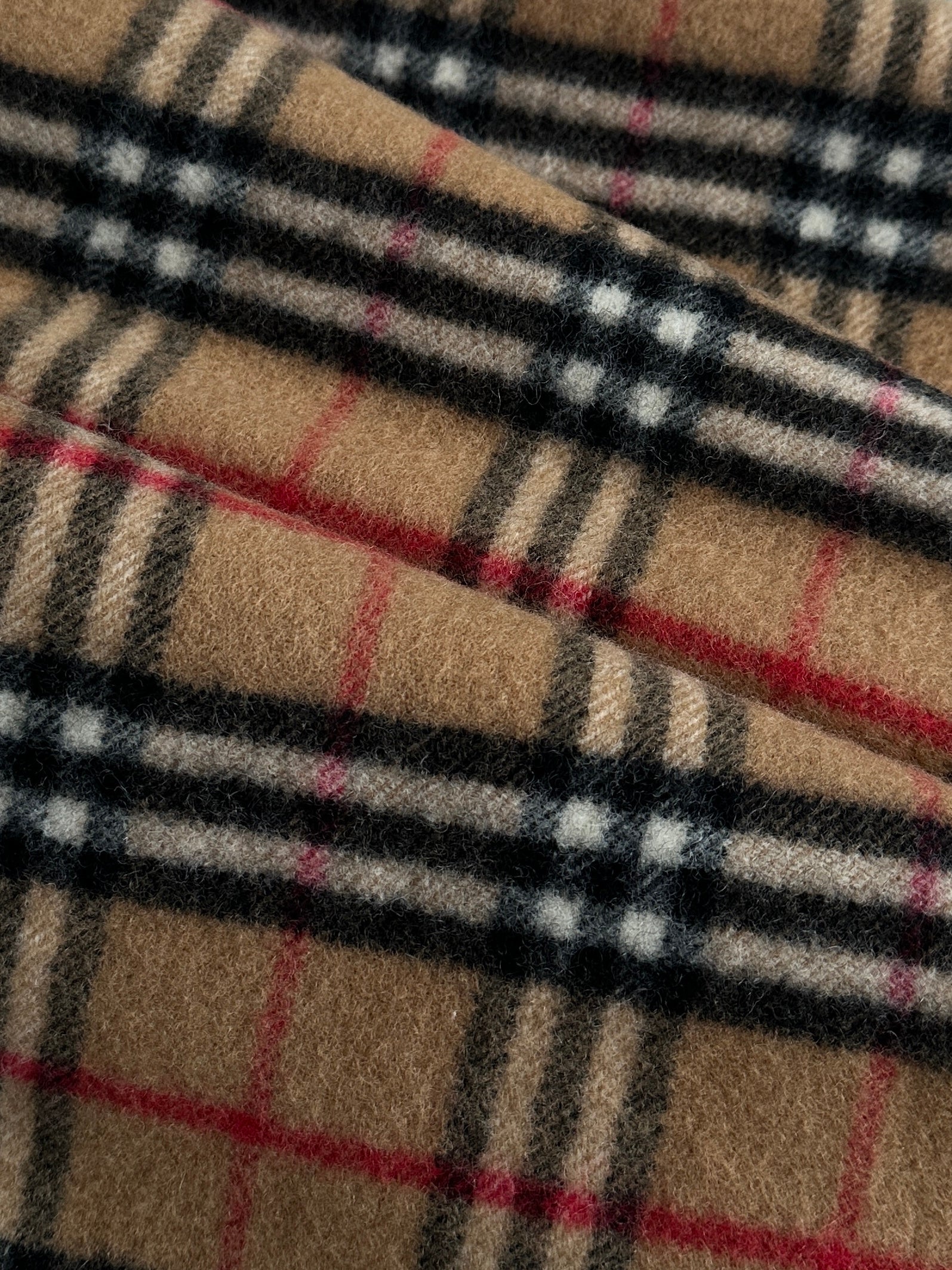 Burberry Pure Lambswool Nova Check Scarf - SYLK