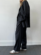 Pierre Cardin Pinstripe Double Breasted Wool Suit - XL - SYLK