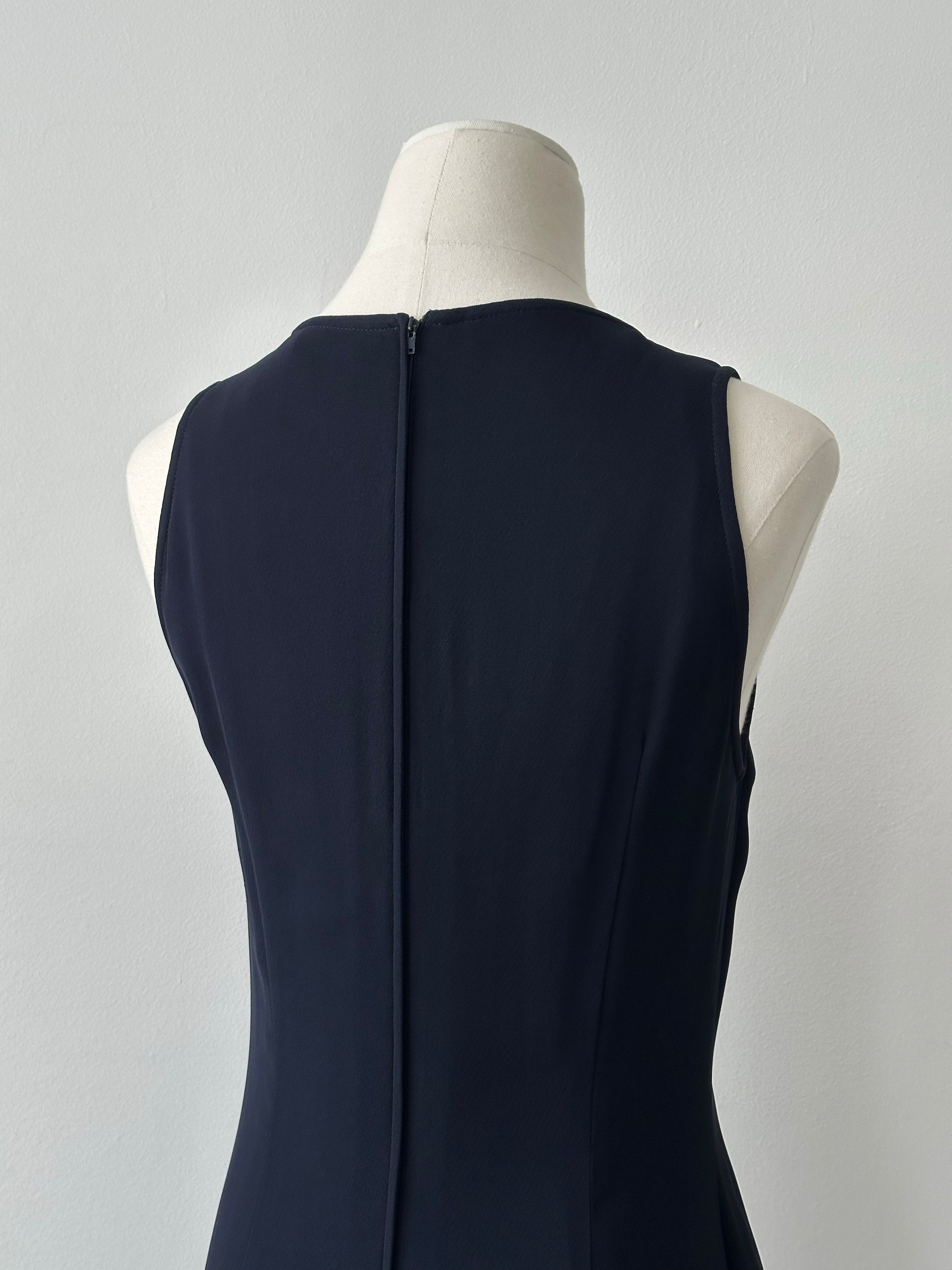 Mani 1990s Square Neck Floor Length Dress - M