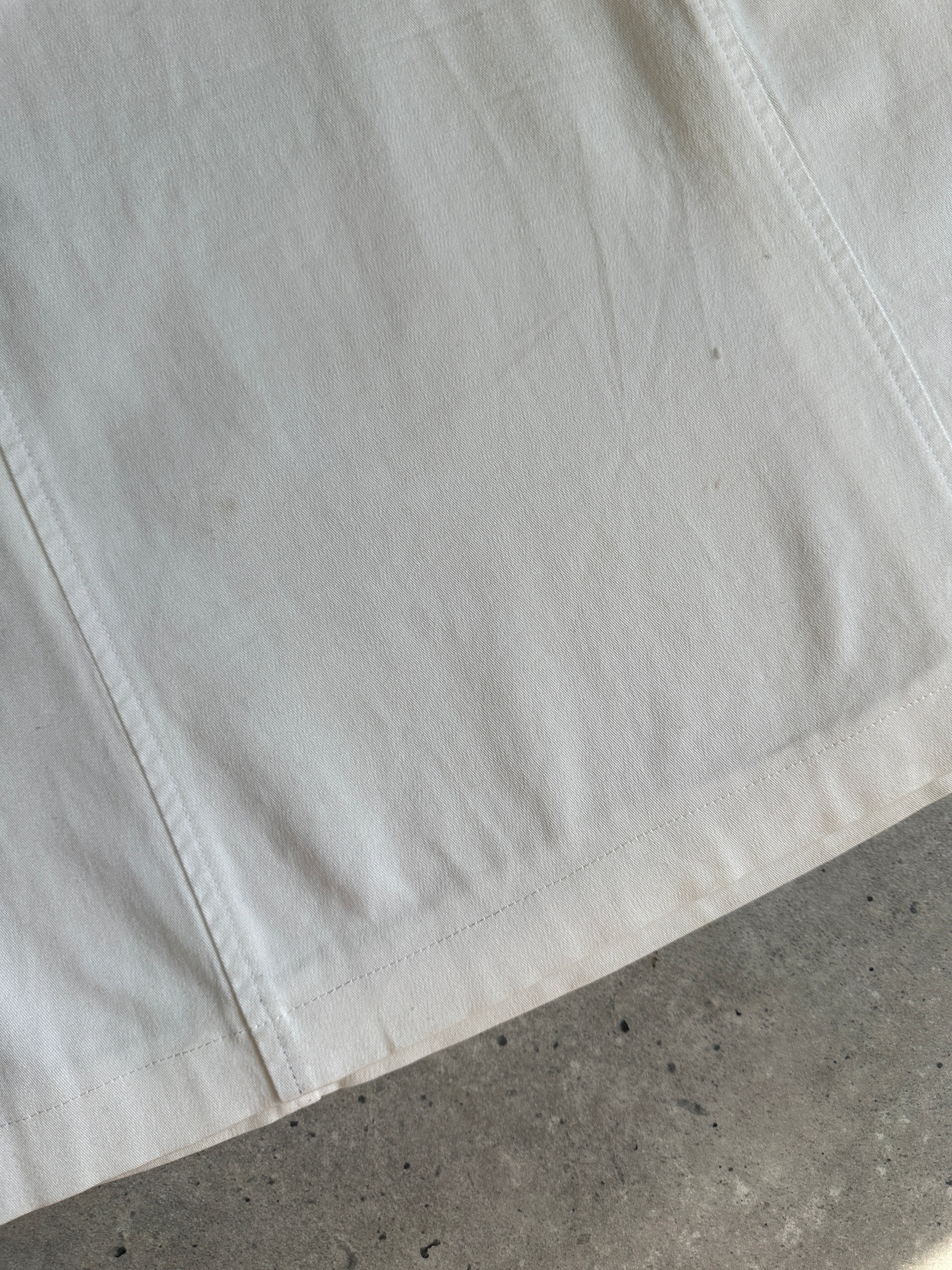 Armani Jeans pure cotton fitted midi dress in a sleek, stylish design, displayed on a hanger with a neutral background.