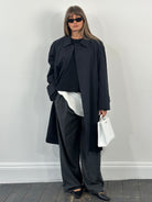 Aquascutum 1990s Cotton Trench Coat - L - SYLK