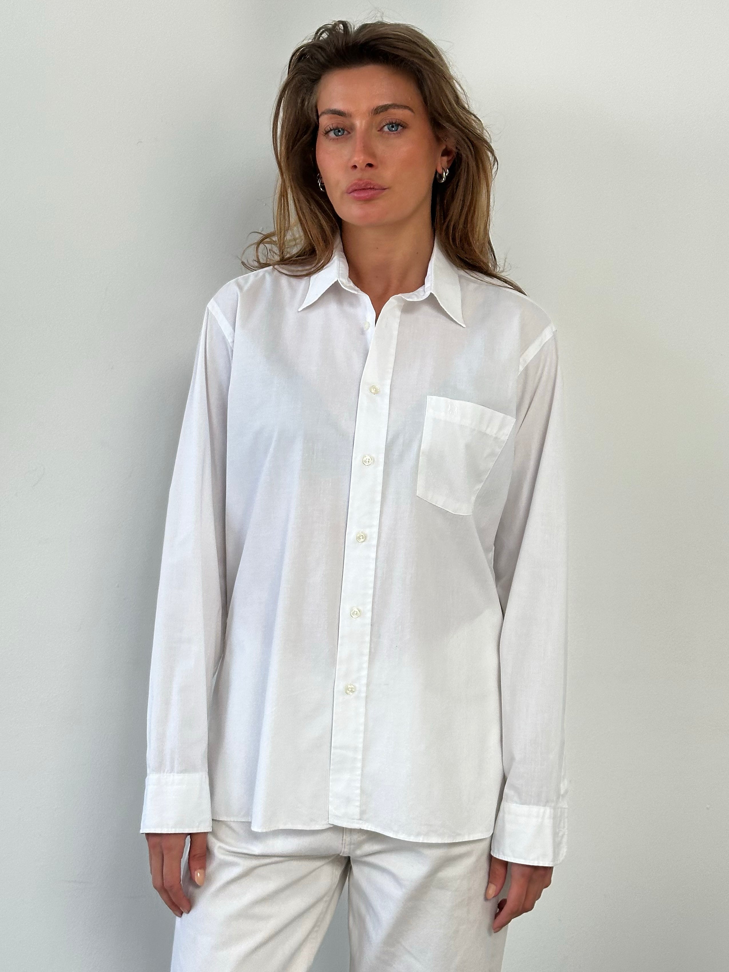 Christian Dior 1990s Cotton Logo Shirt -