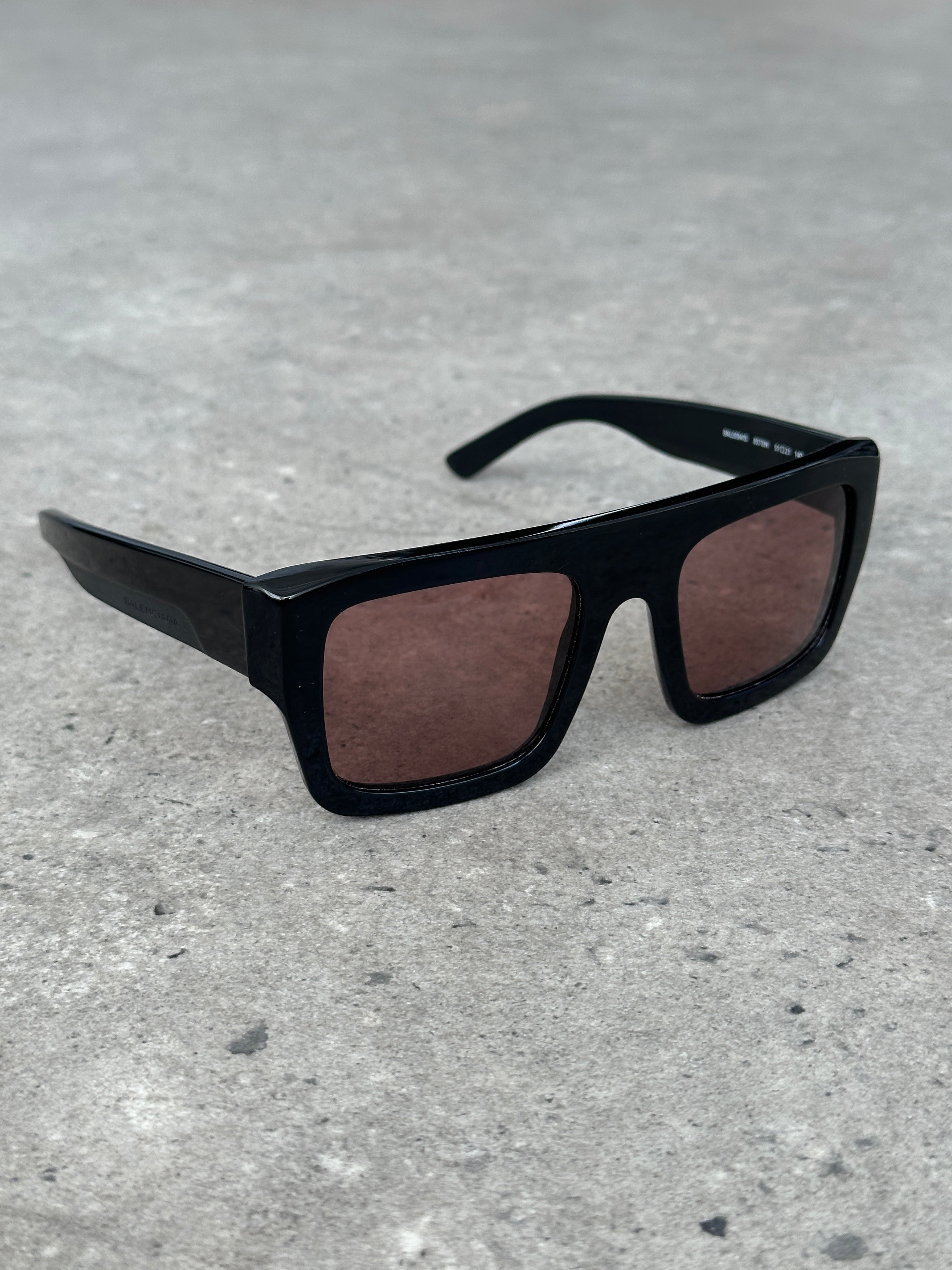Balenciaga Edition Oversized Rectangular Sunglasses