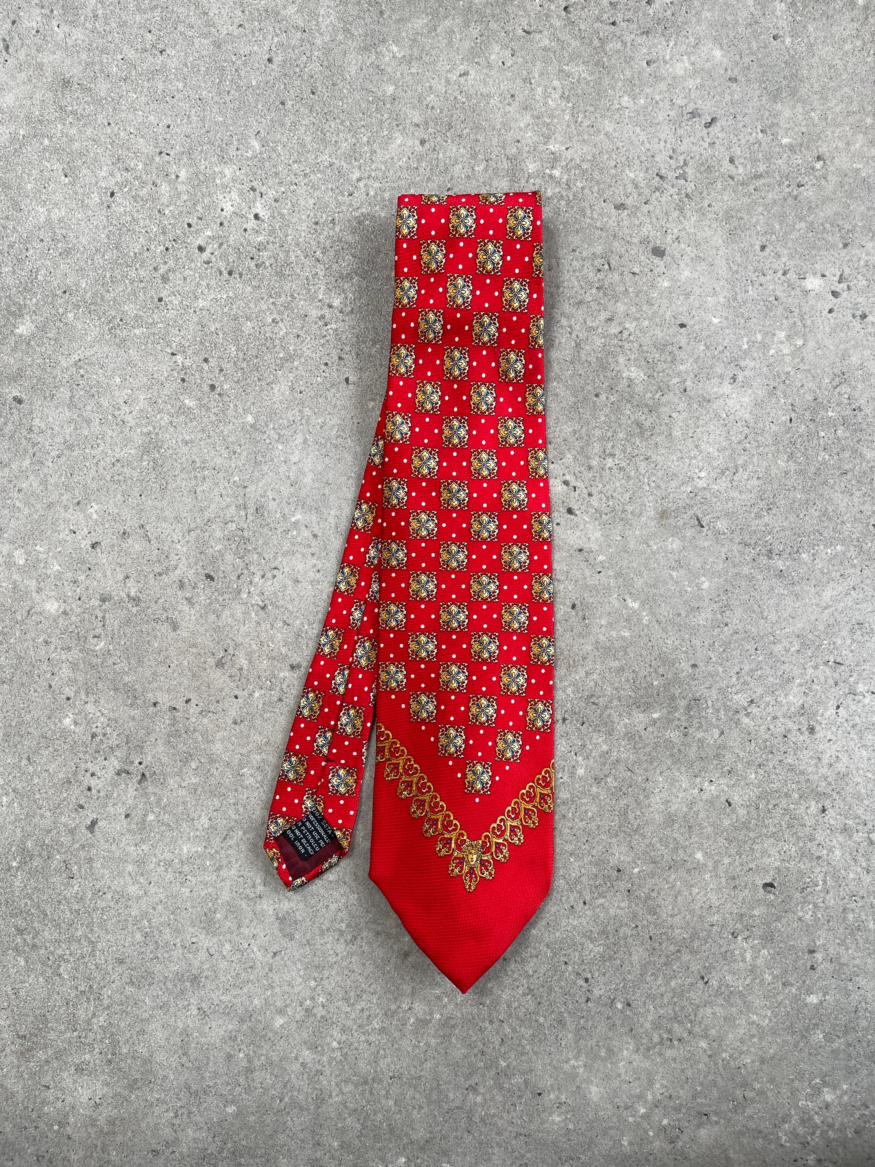 Gianni Versace Versus 1990s Pure Silk Tie