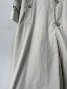 Burberry Pure Cotton Double Breasted Trench Coat - XL - SYLK