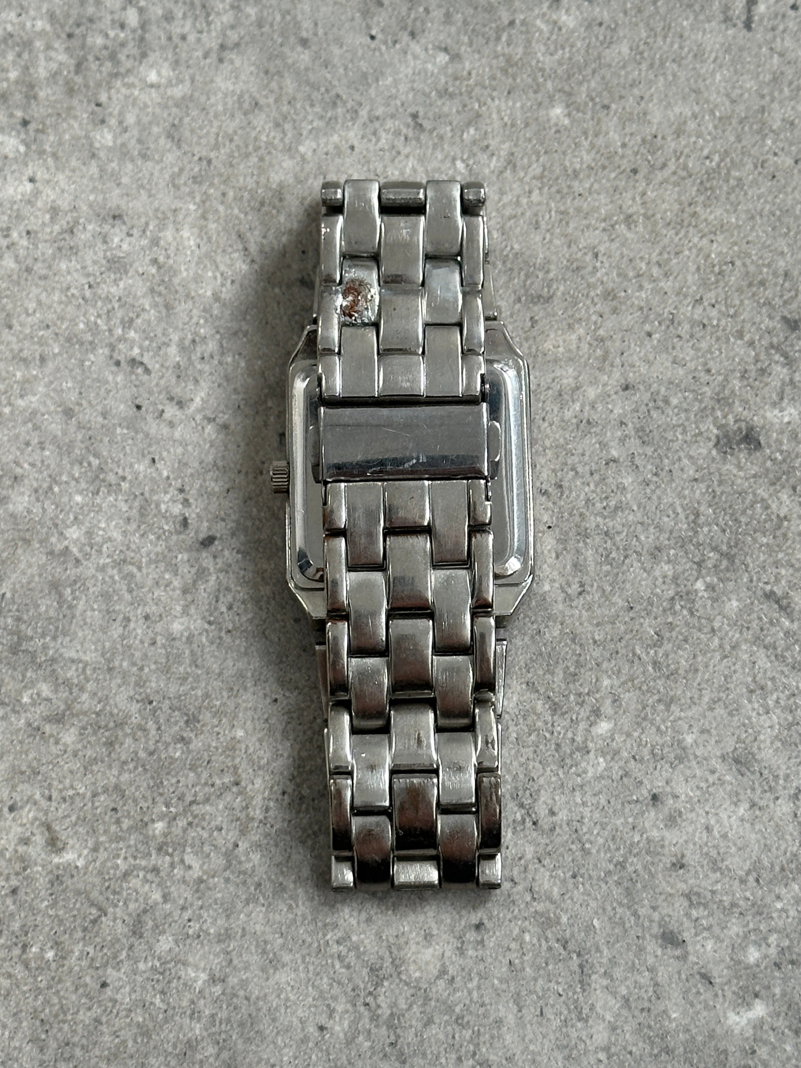 Vintage 2000s Square Stainless Steel Watch