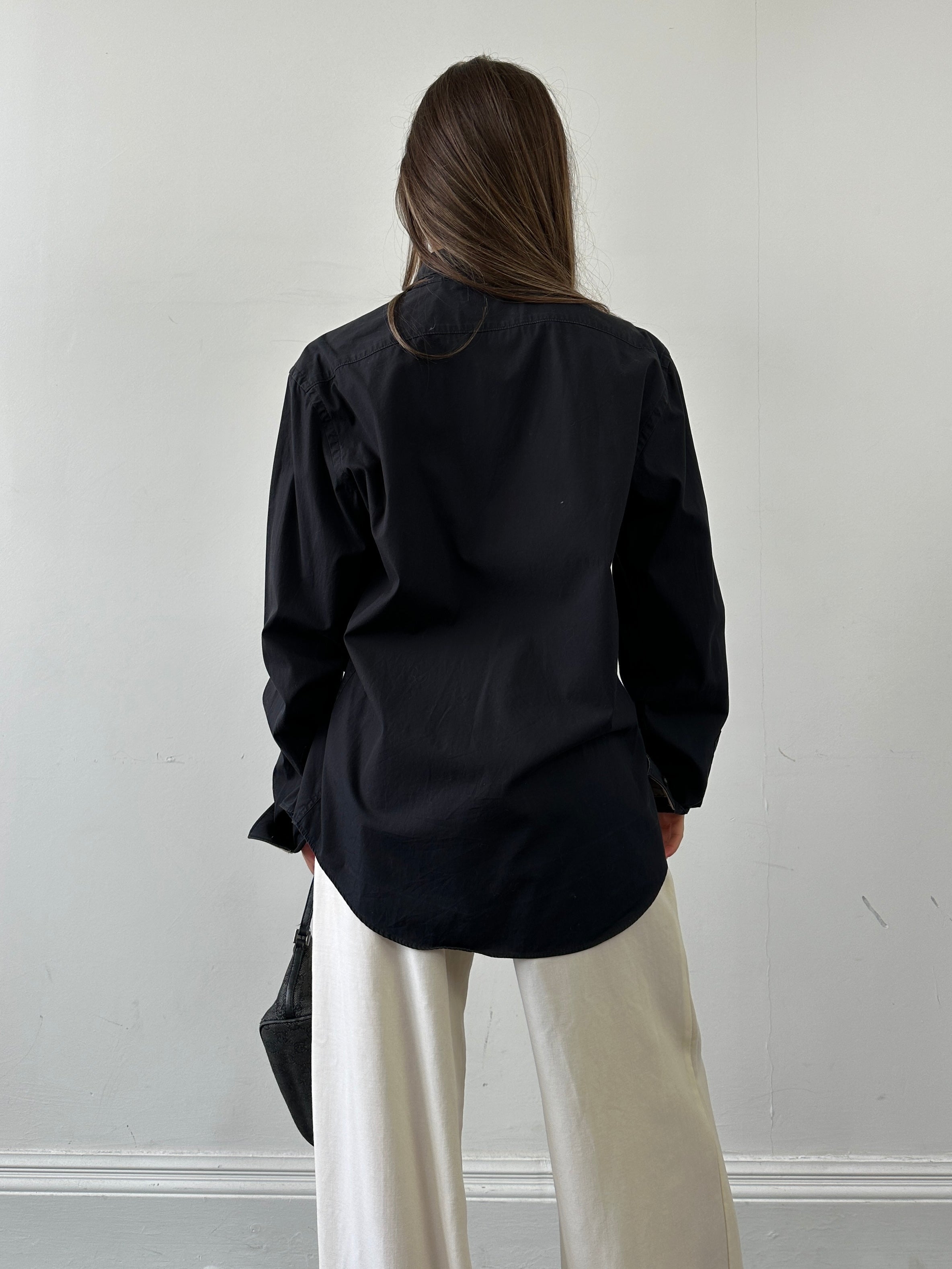 Burberry Brit Nova Check Embroidery Logo Shirt - XS - SYLK