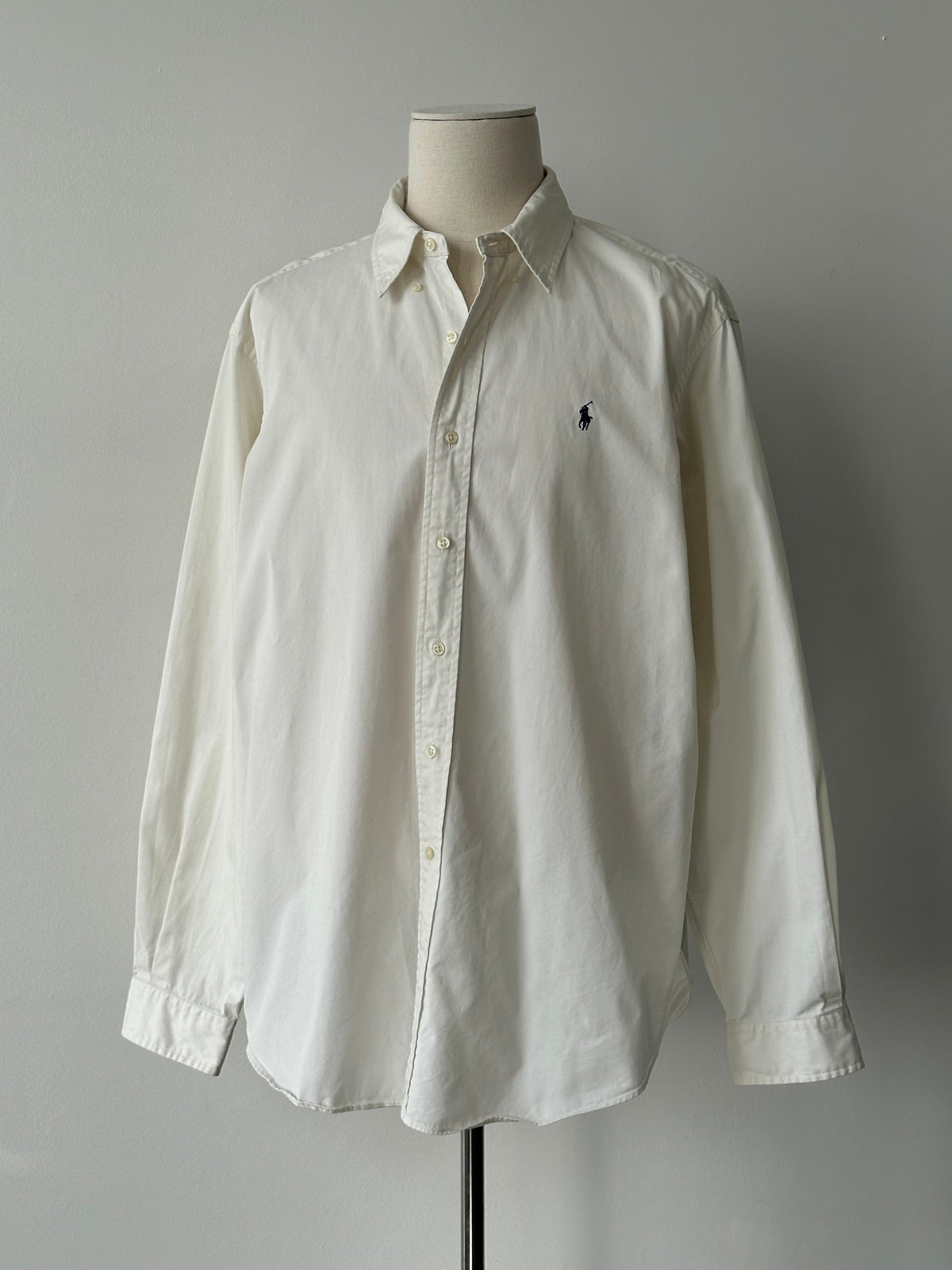 Ralph Lauren 2000s Pure Cotton Logo Shirt - XXL