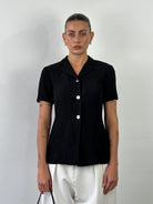 Pierre Balmain 90s Linen Short Sleeve Blazer - M - SYLK