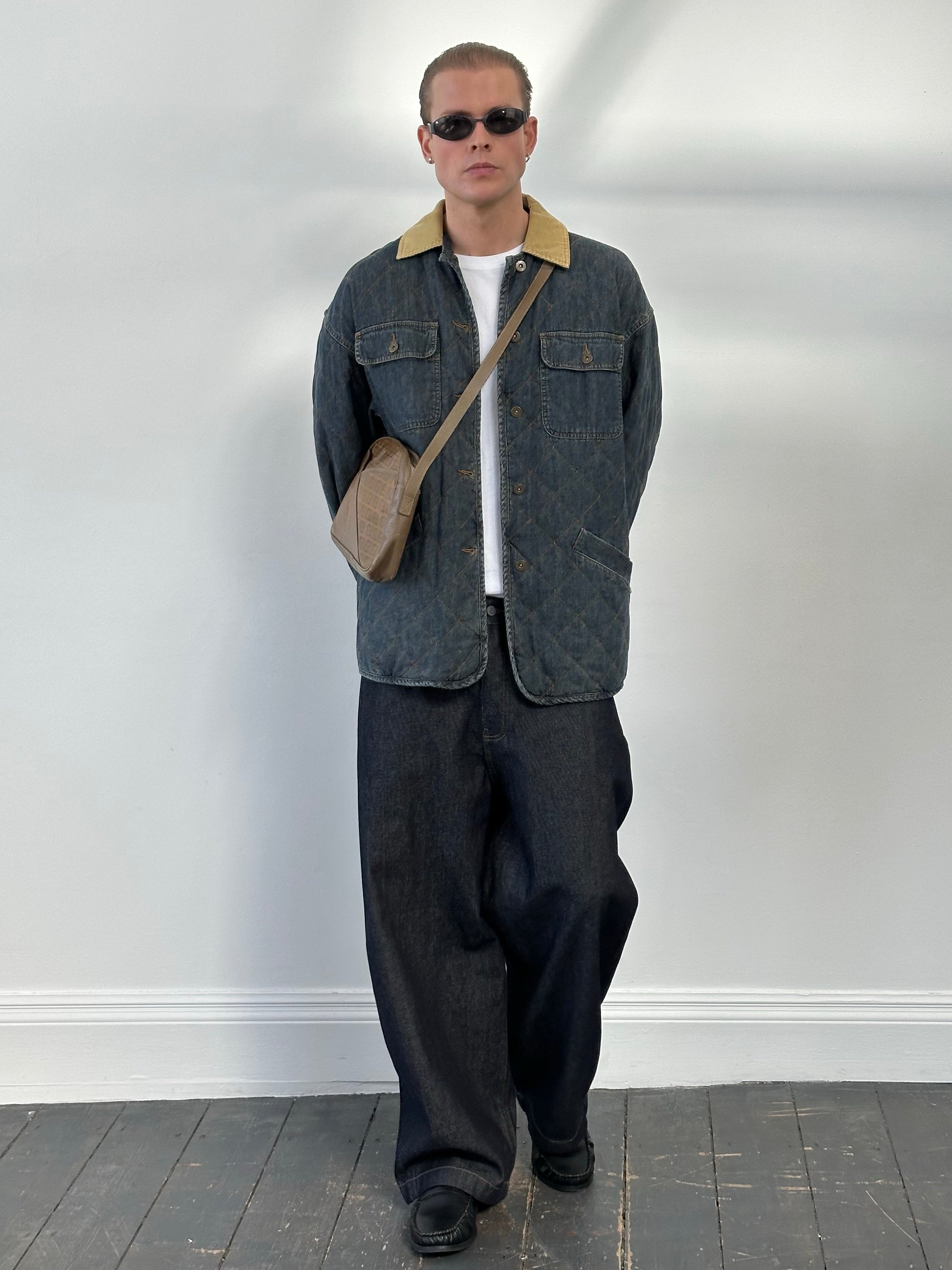 DKNY Jeans 1990s Pure Cotton Jacket - L
