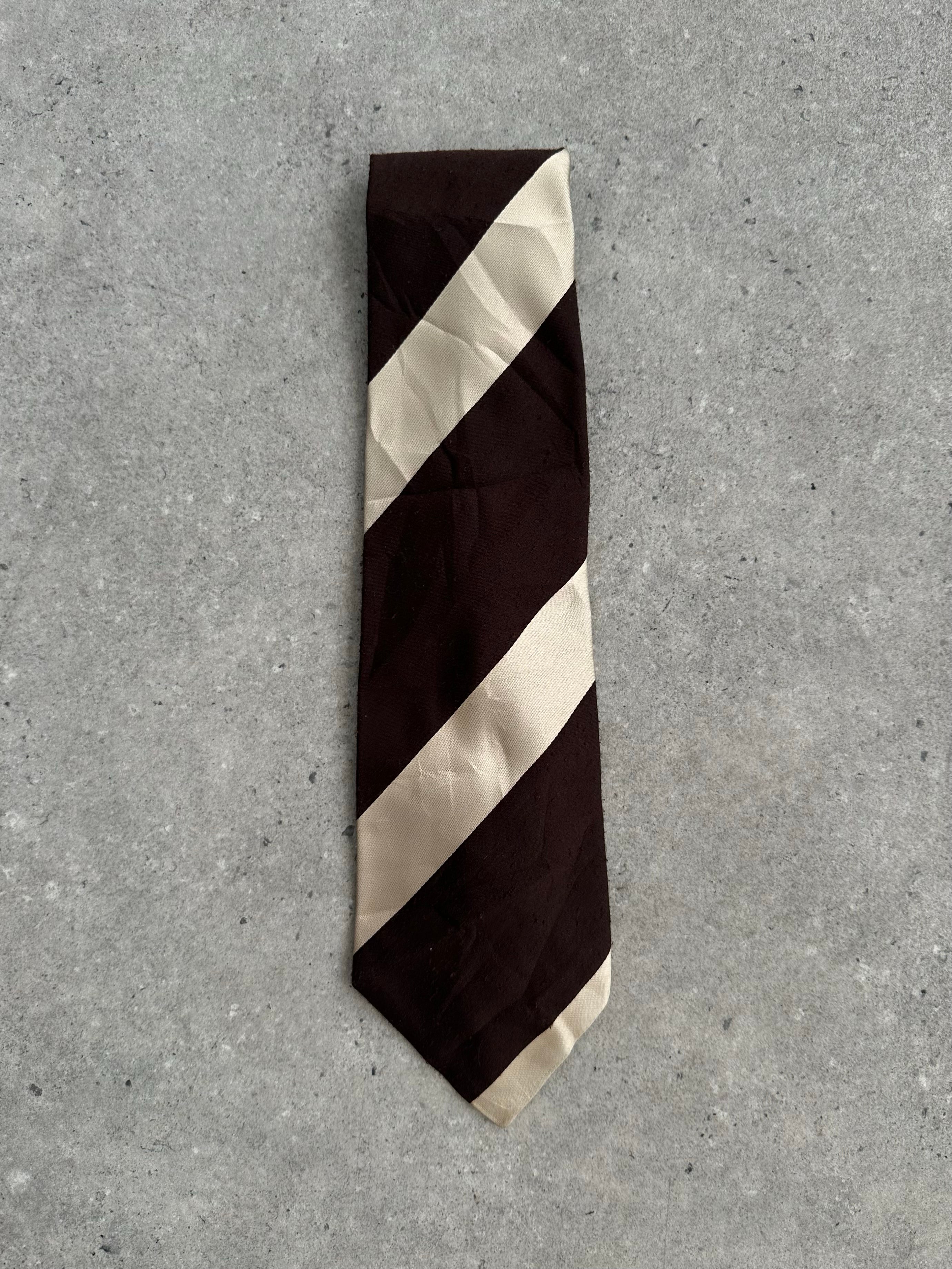 Vintage 1990s Wide Striped Tie