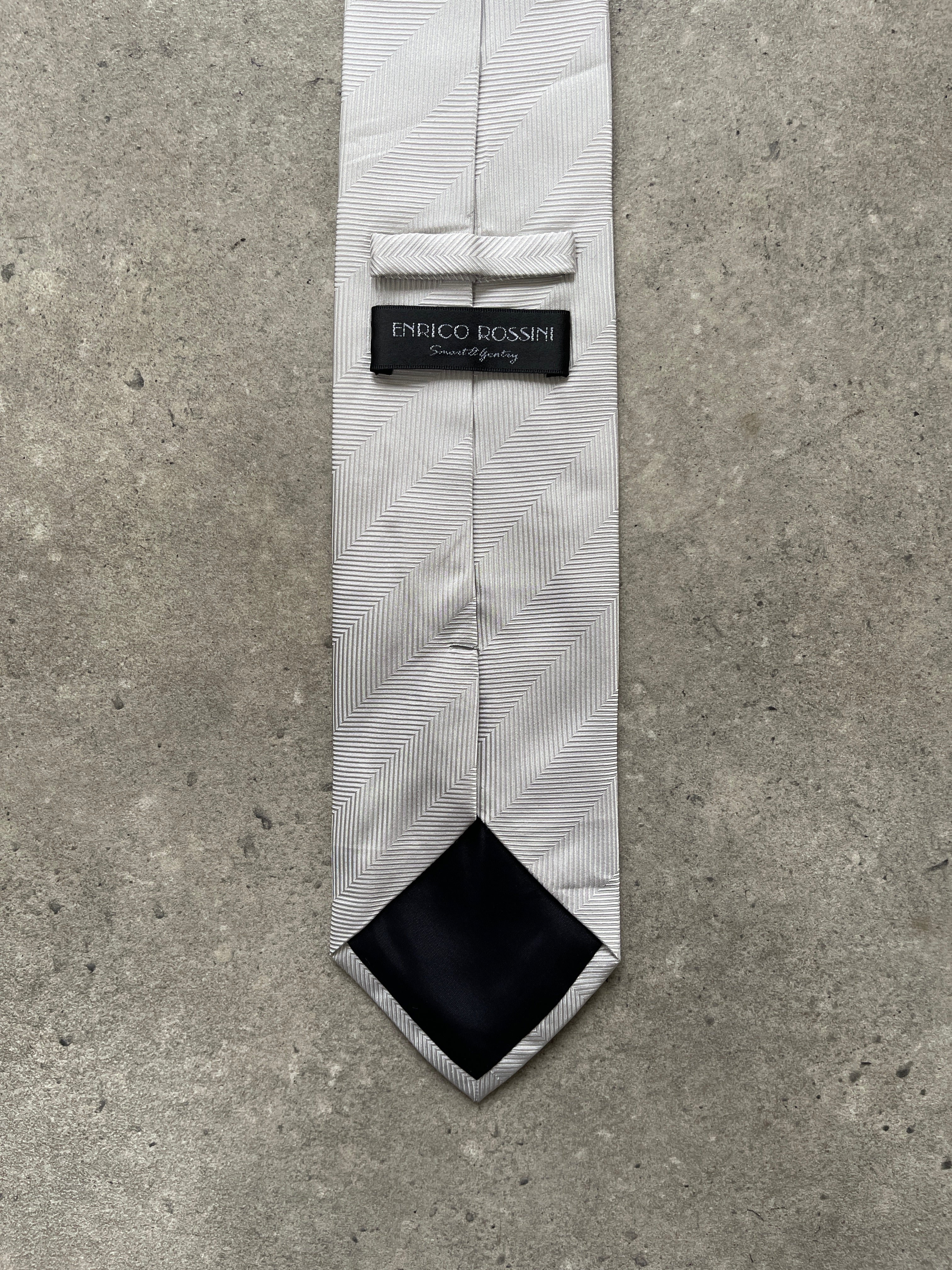 Vintage Pure Silk Striped Tie