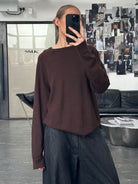 Timberland 2000s Pure Wool Knitted Logo Jumper - M/L - SYLK