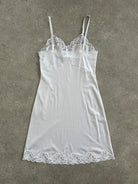 Vintage 1990s Lace Sheer Mini Slip Dress - XS - SYLK
