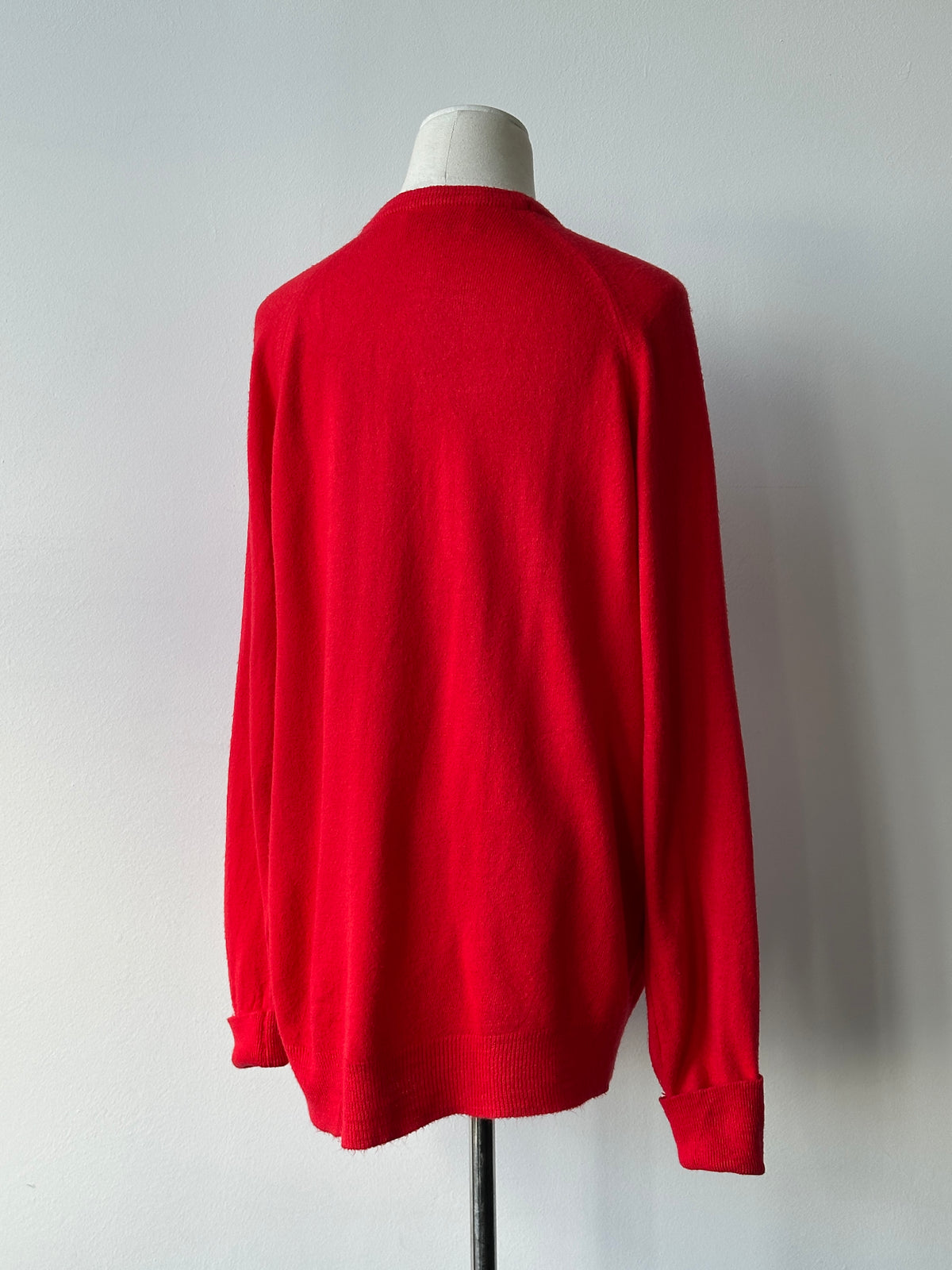 Christian Dior 1990s V Neck Logo Jumper - M