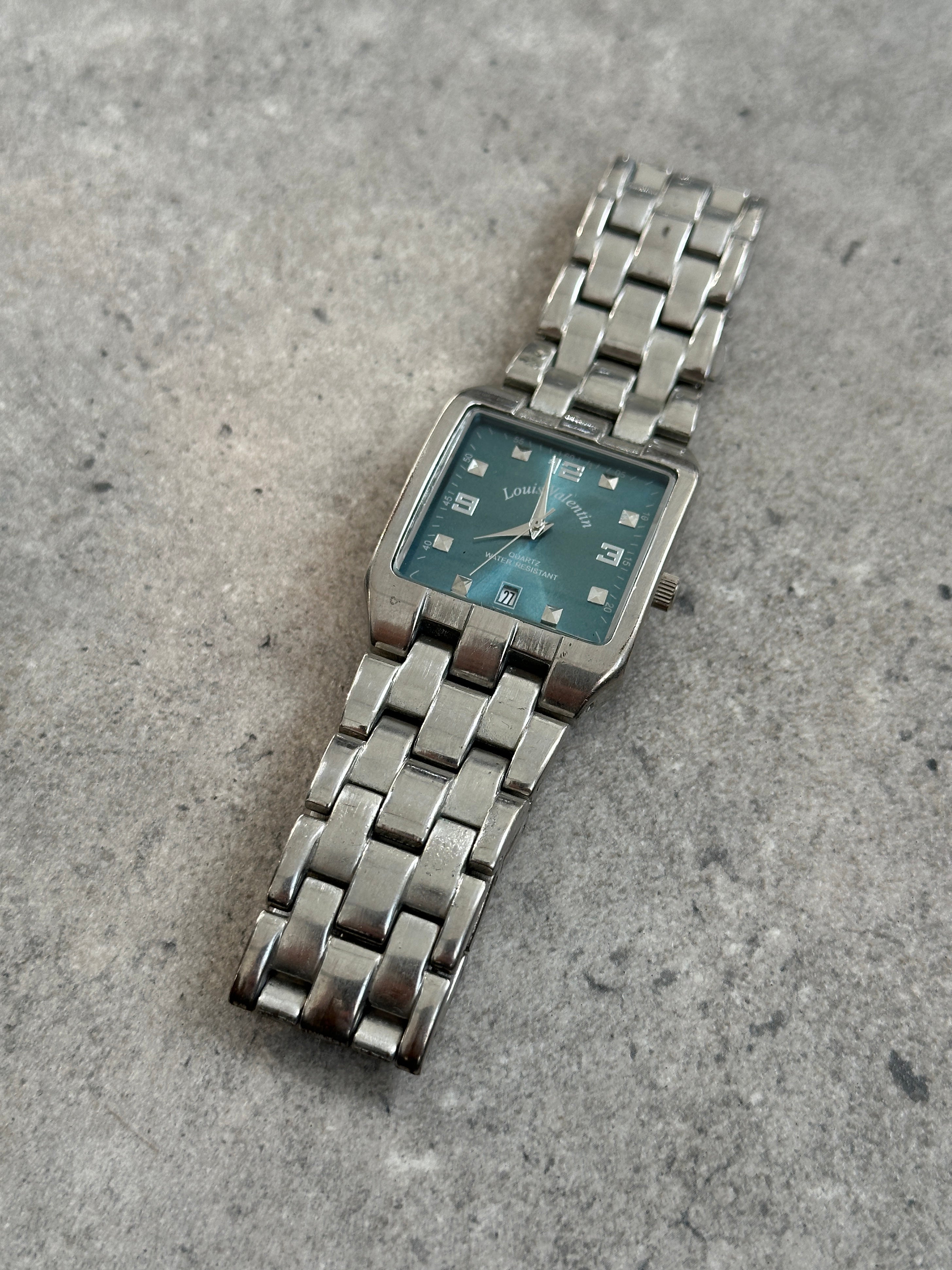 Vintage 2000s Square Stainless Steel Watch