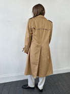 Christian Dior Cotton Double Breasted Trench Coat - L/XL - SYLK