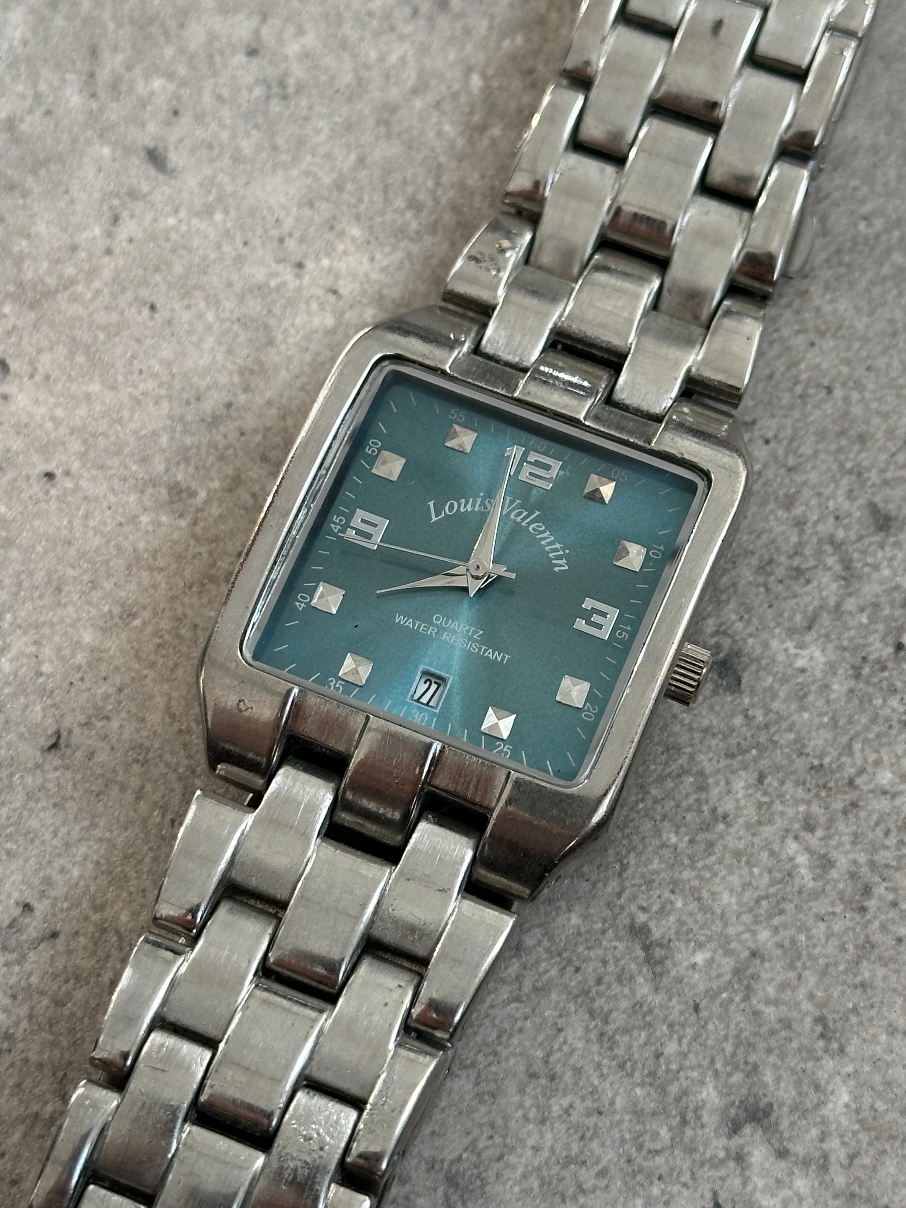 Vintage 2000s Square Stainless Steel Watch