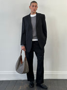 Yves Saint Laurent Pour Homme 1990s Pure Wool Single Breasted Suit - 40S/W32 - SYLK