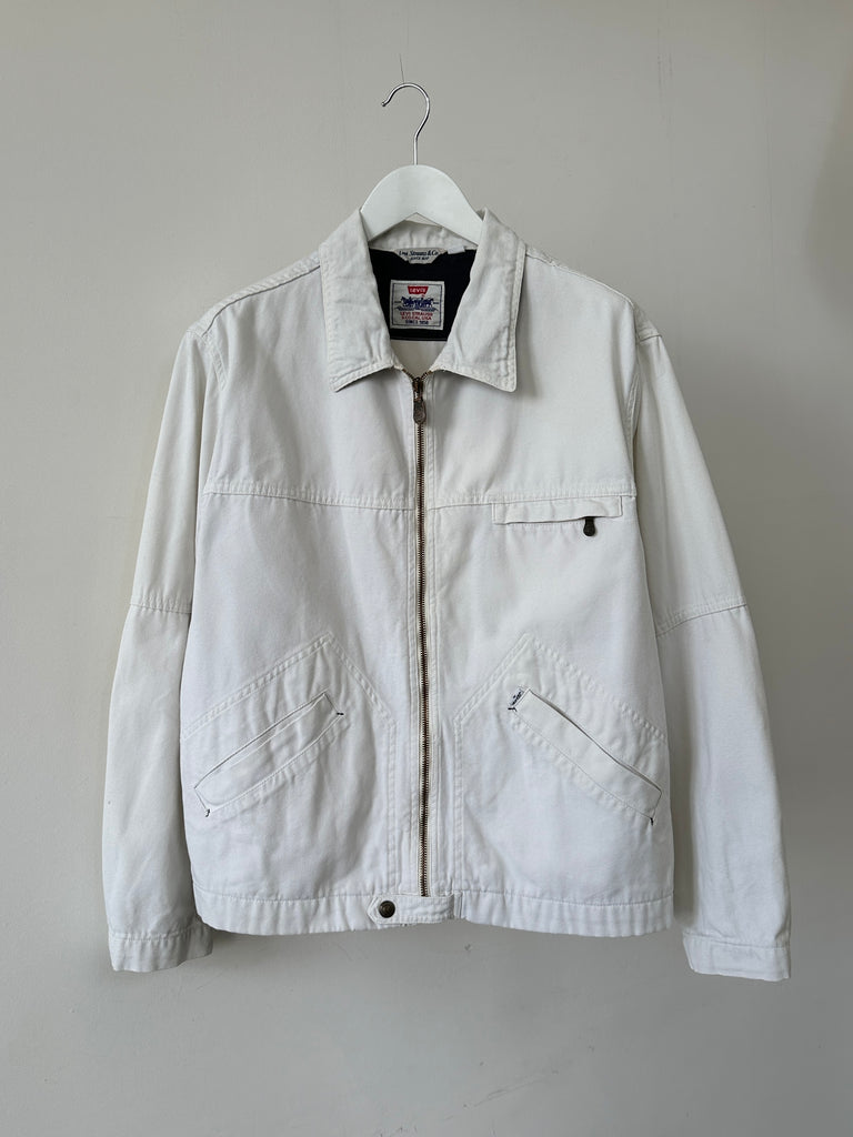Levi’s Cotton Zip Up Harrington Jacket - L - SYLK
