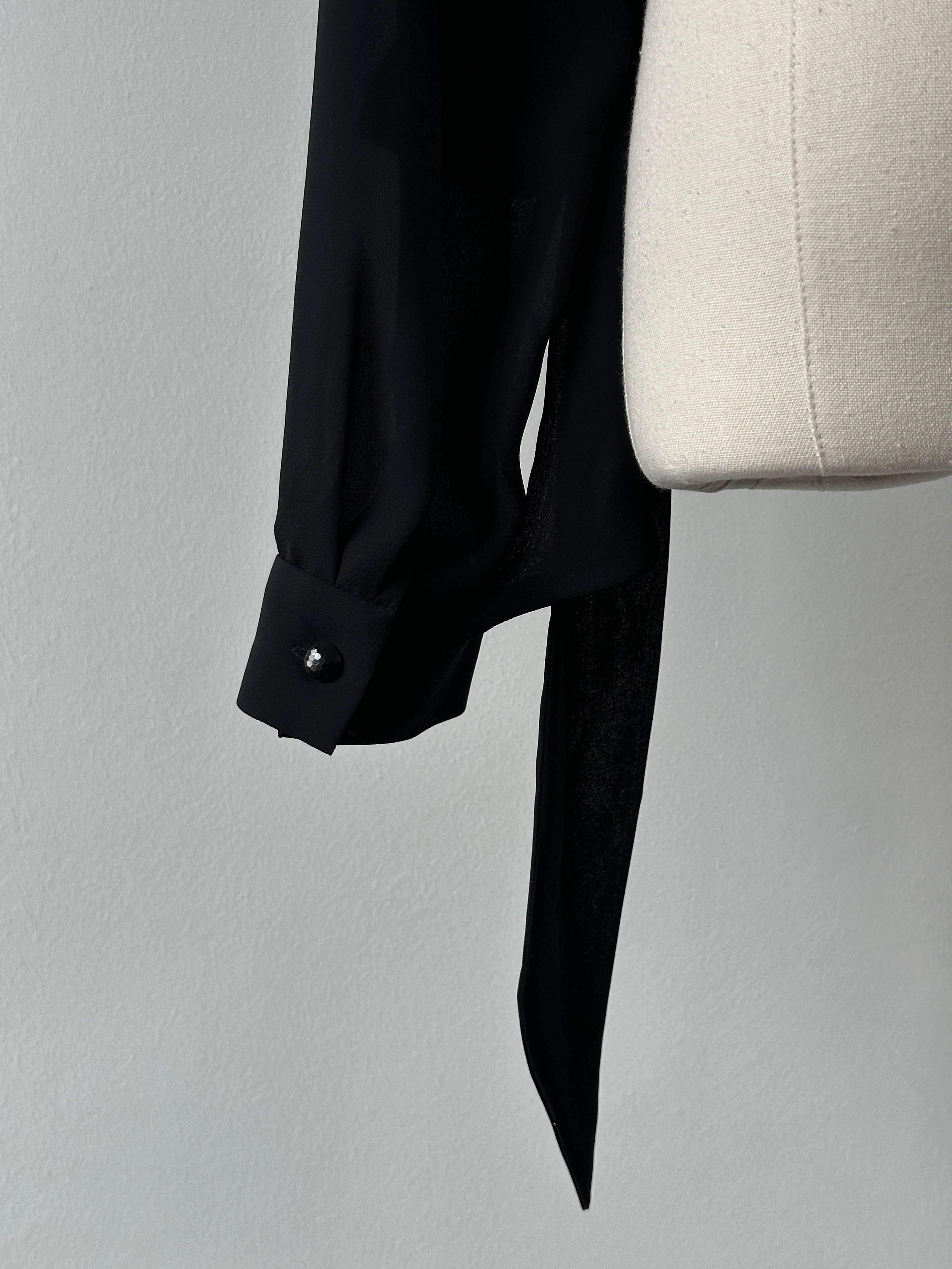 Vintage 1990s Wrap Top - M