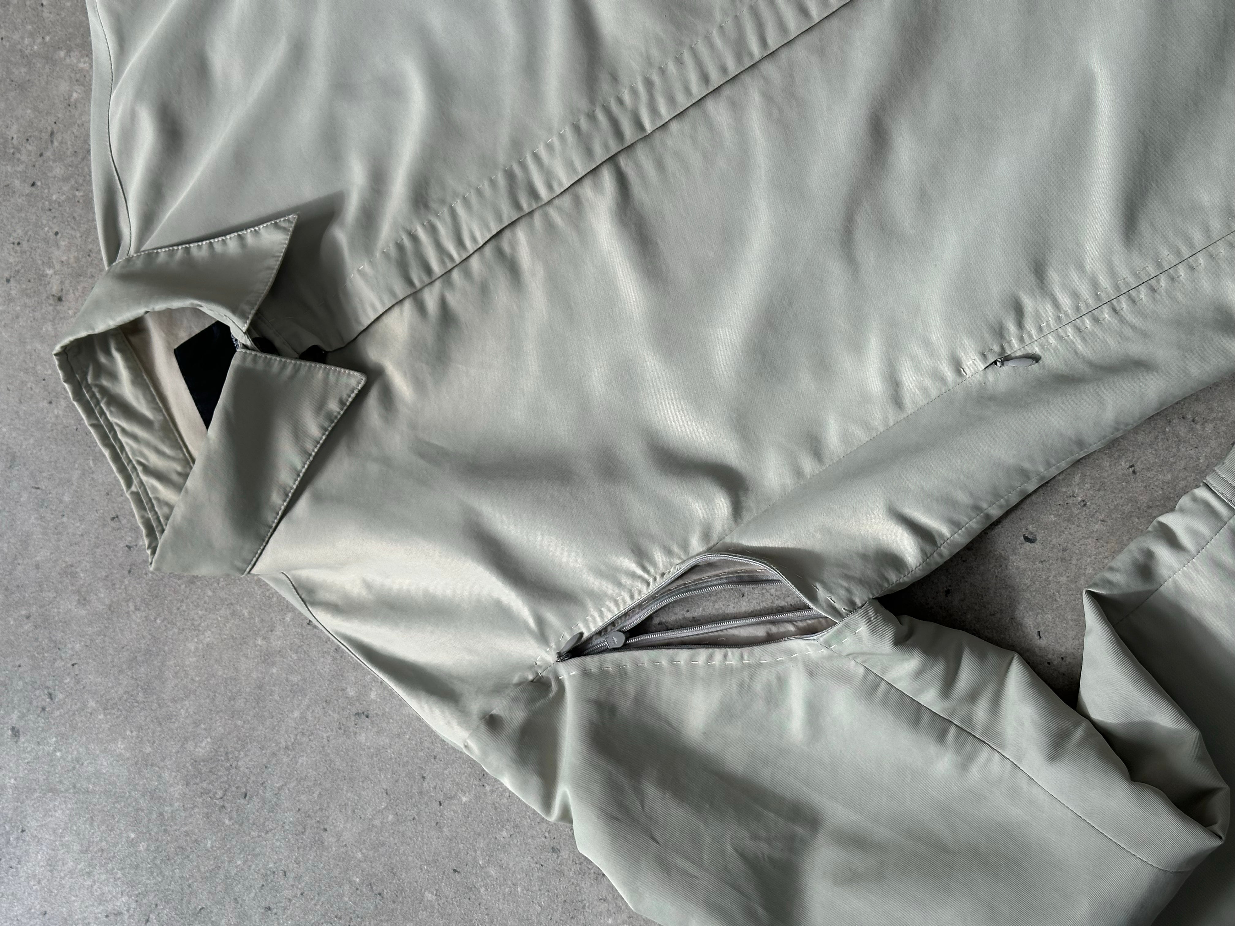 Gianfranco Ferre Jeans 1990s Showerproof Minimal Jacket - L