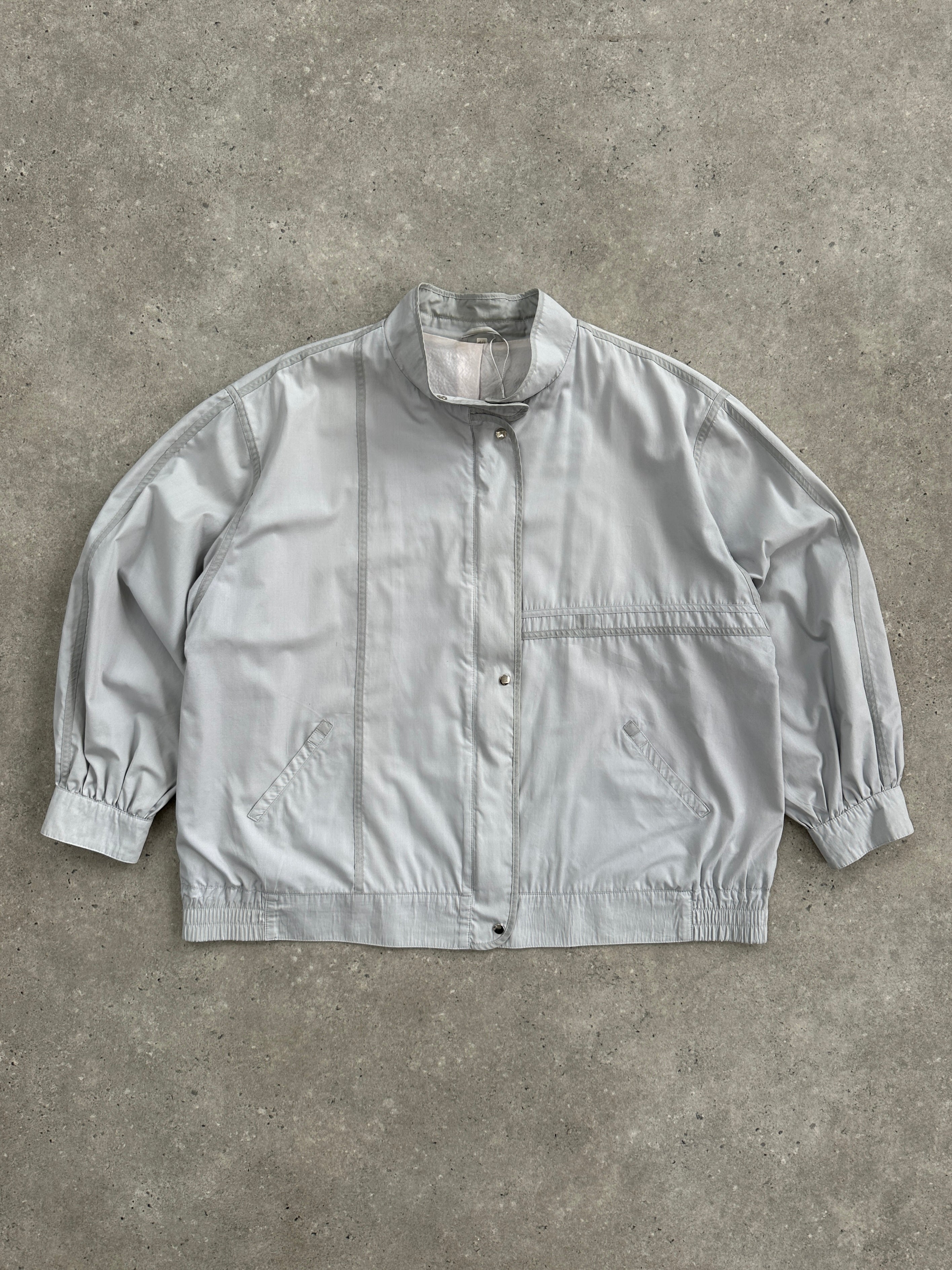 Vintage 2000s high neck bomber jacket in XL, featuring classic design and retro style, made by Vintage brand.