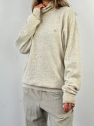 Burberry Lambswool Roll Neck Logo Knit Jumper - XL - SYLK