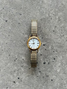 Accurist 1990s Gold Tone Quartz Watch - SYLK