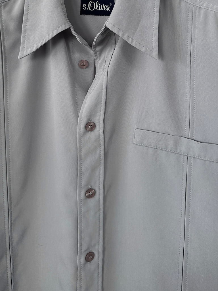 Vintage Seam Detail Relaxed Shirt - M - SYLK
