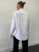 Vintage Tuxedo Wing Collar Dress Shirt - L/XL - SYLK