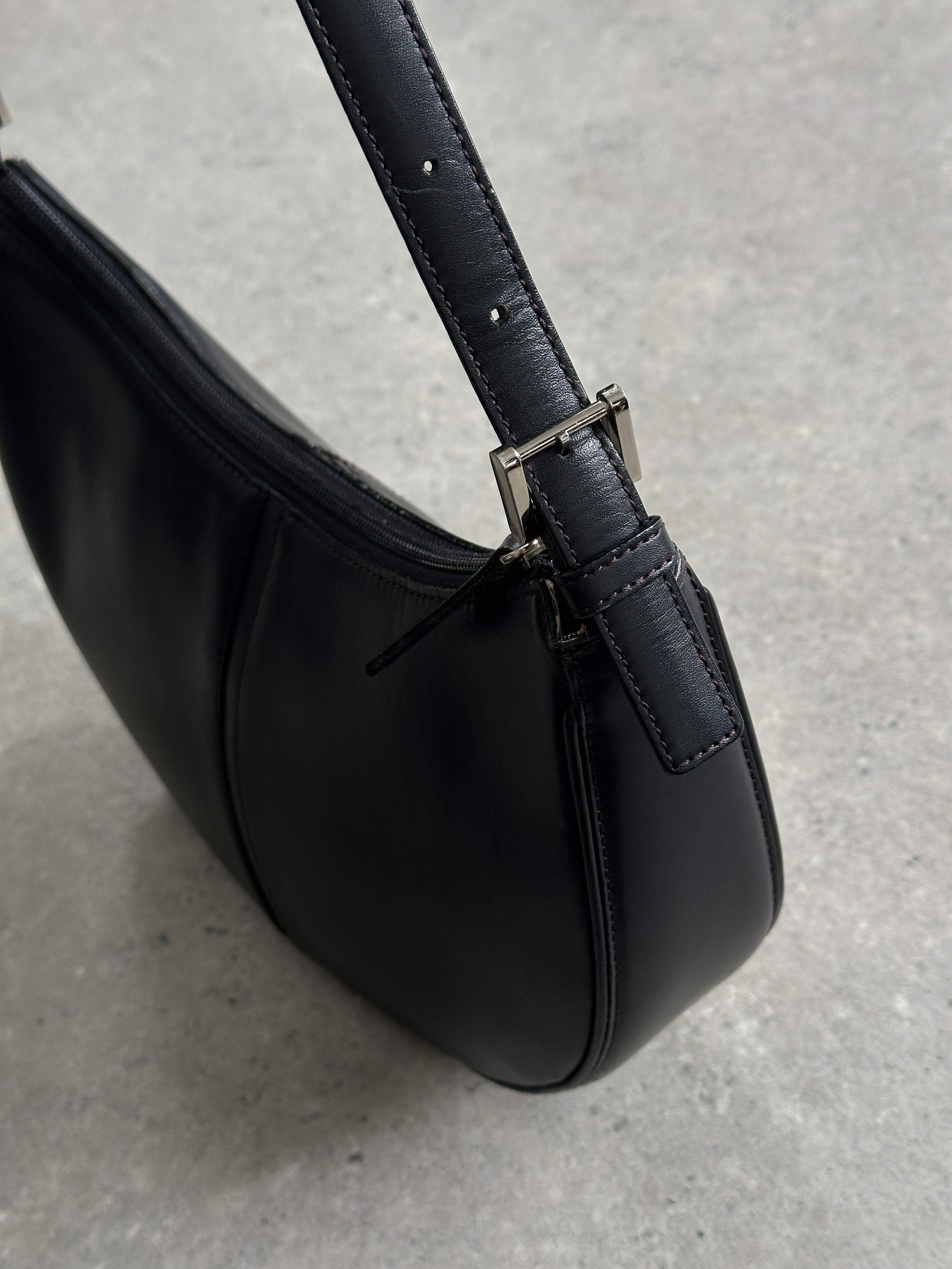 Burberry Leather Crescent Shoulder Bag - SYLK